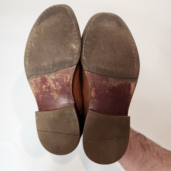 Cole Haan Benton ll Oxoford Brown Leather Shoe in Size 9.5W - Picture 9 of 11